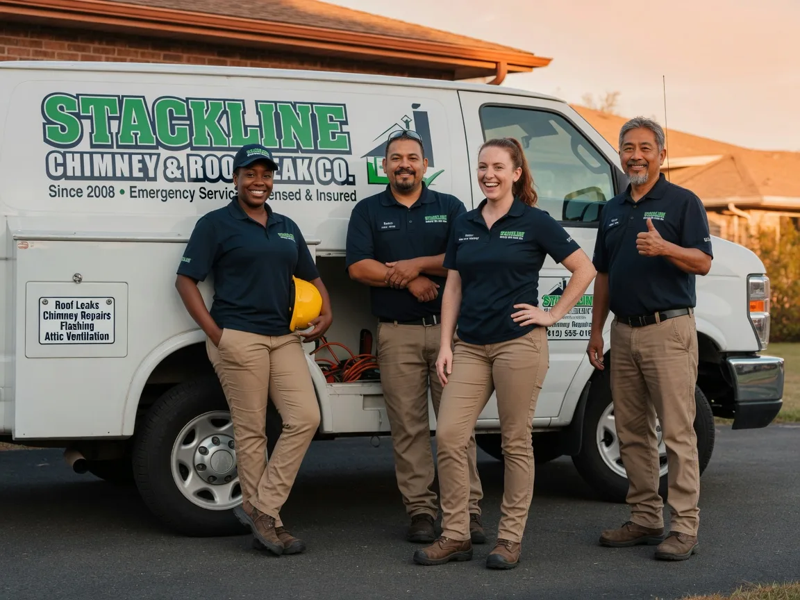Chimney flashing repair company in Stotts City, MO